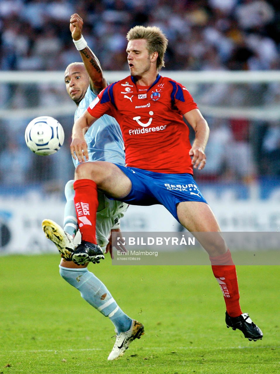 Juinor, MFF och Andreas Dahl, HIF
