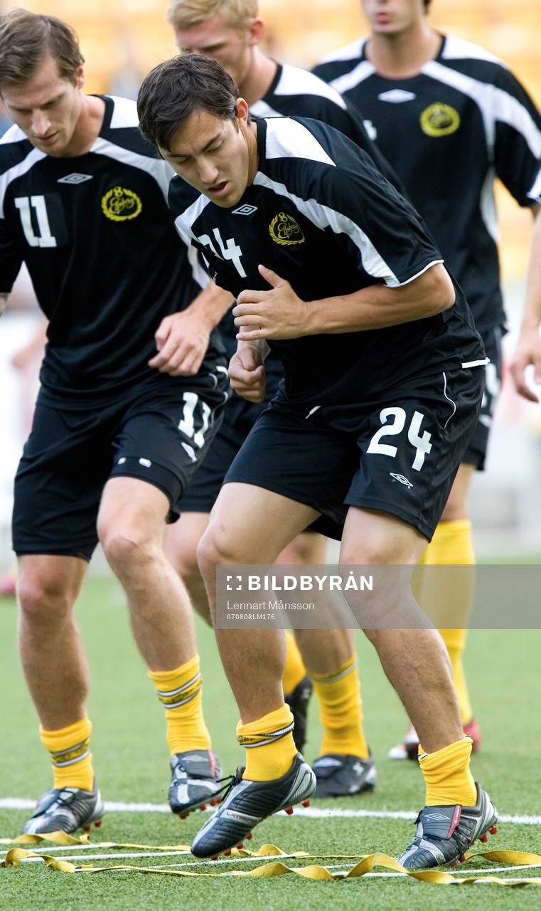 Stefan Ishizaki, Elfsborg. Träning