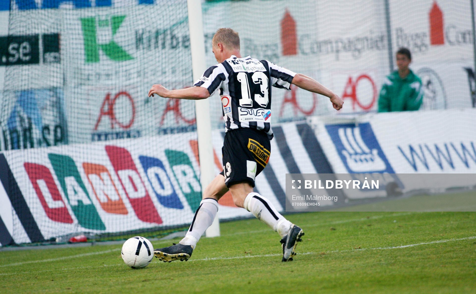 Matthias Eklund, Landskrona rundar målvakten Peter