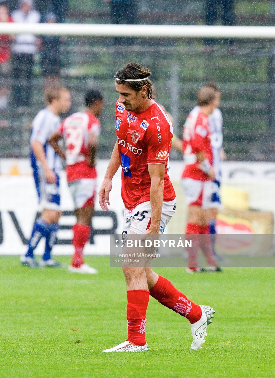 Cesar Santin, Kalmar. Skada