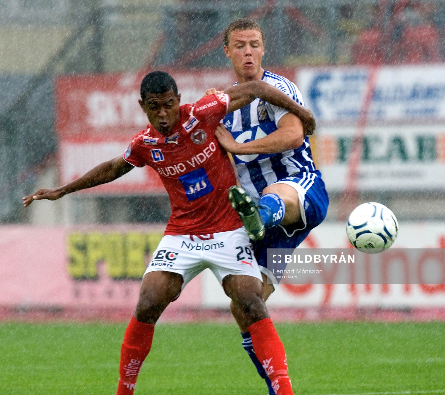 Givaldo Oliveira och Pontus Wernbloom