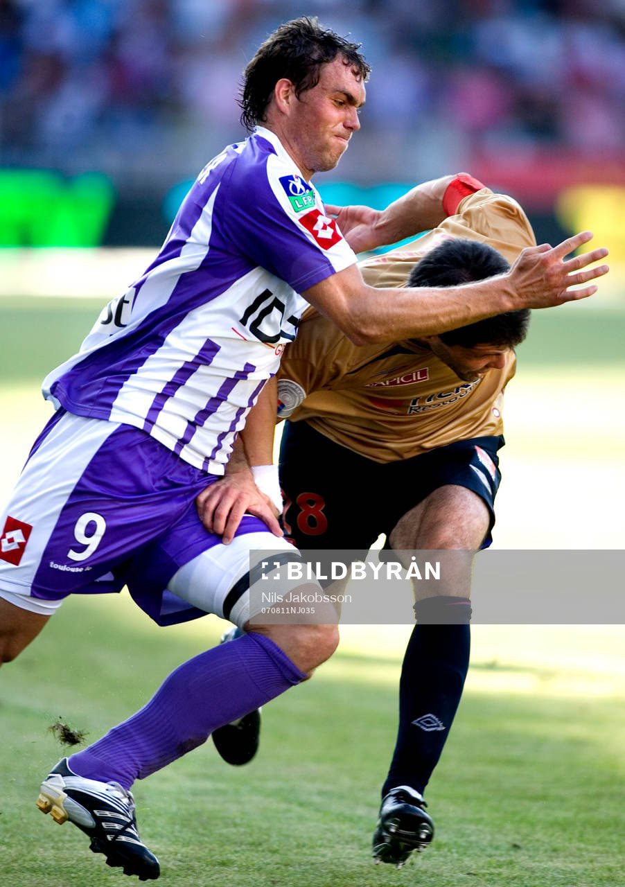 Johan Elmander, Toulouse, Jeremy Toulalan, Lyon
