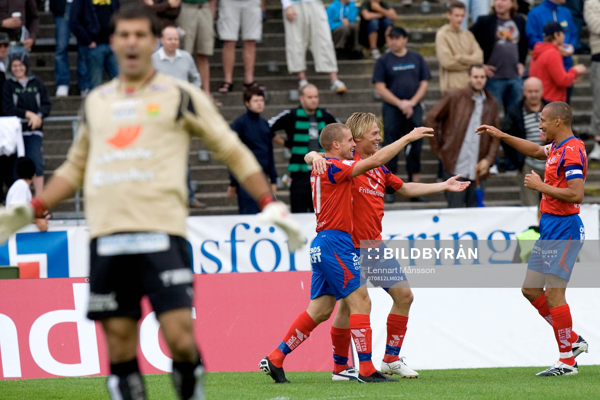 Andreas Landgren och Andreas, Christoffer Andersson och