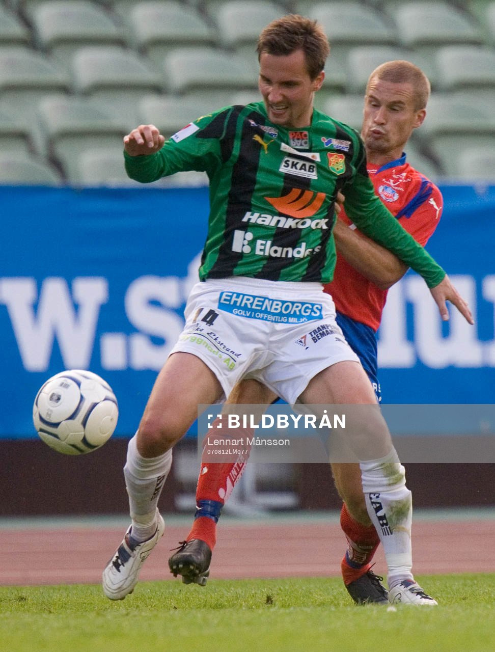 Daniel Nicklasson, Gais och Christoffer Andersson,