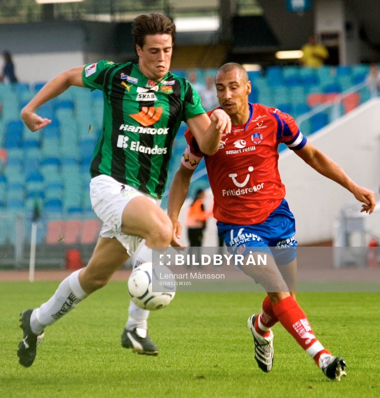 Andreas Tobiasson, Gais och Henrik Larsson, Helsingborg