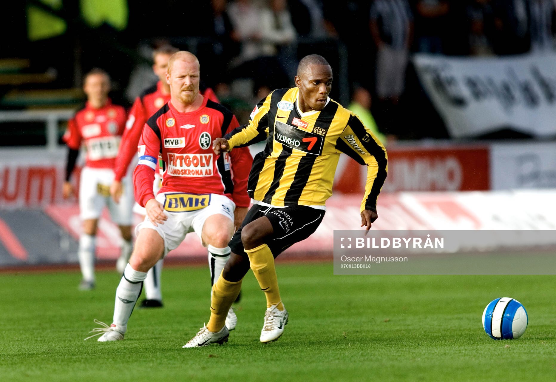 Jörgen Pettersson och Robert Mambo-Mumba, Häcken
