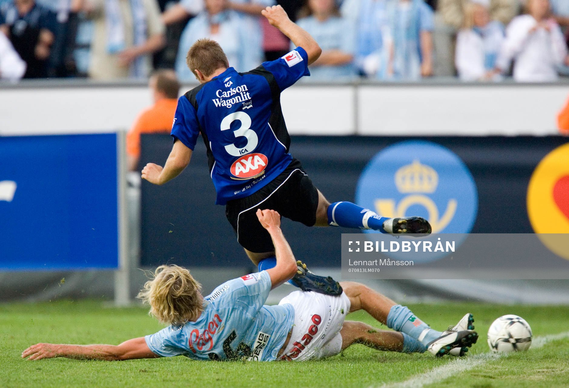 Tackling. Glidtackling