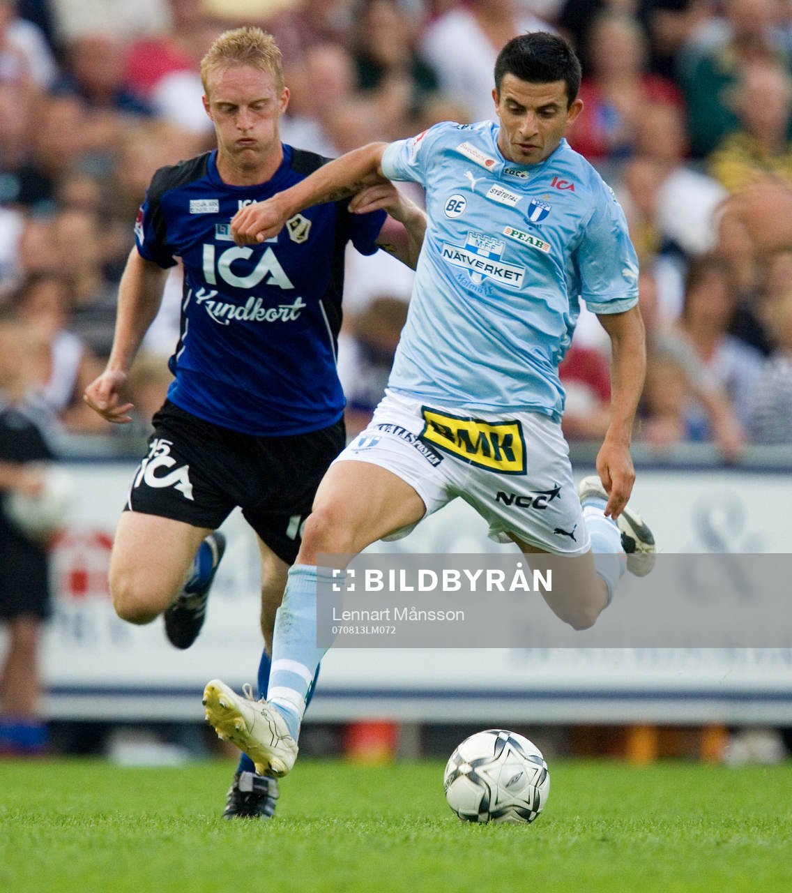 Peter Larsson, Halmstad och Behrang Safari, Malmö