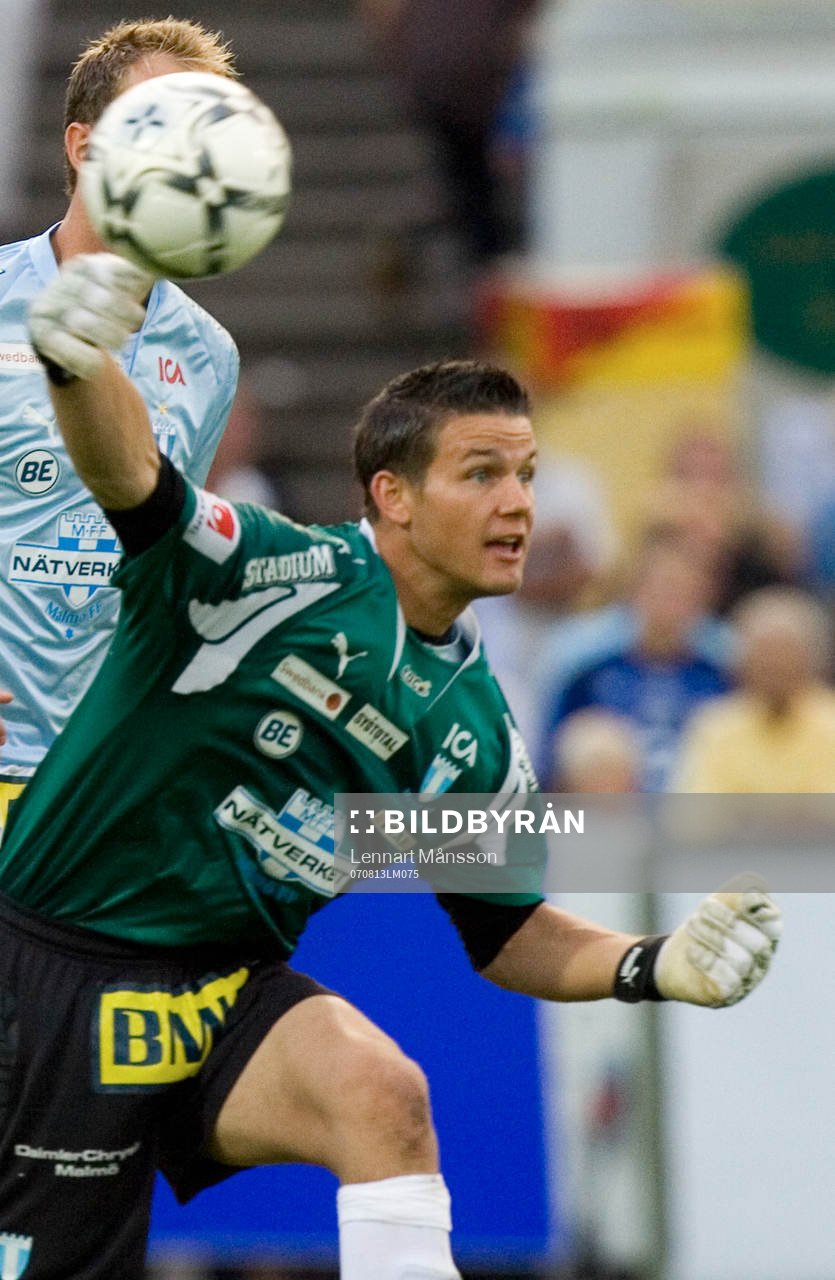 Jonas Sandqvist, målvakt