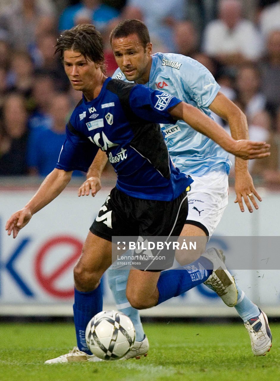 Dusan Djuric, Halmstad och Jonatan Johansson, Malmö