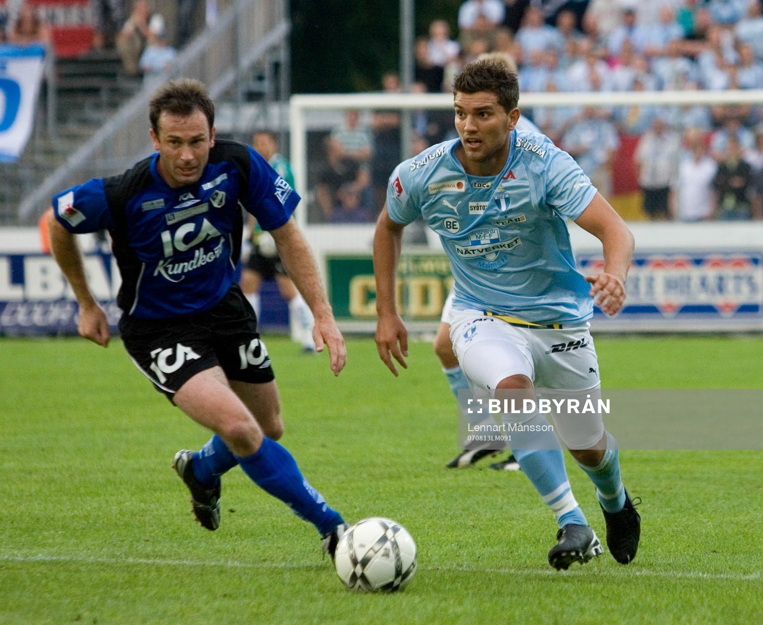 Hasse Mattisson, Halmstad och Labinot Harbuzi, Malmö
