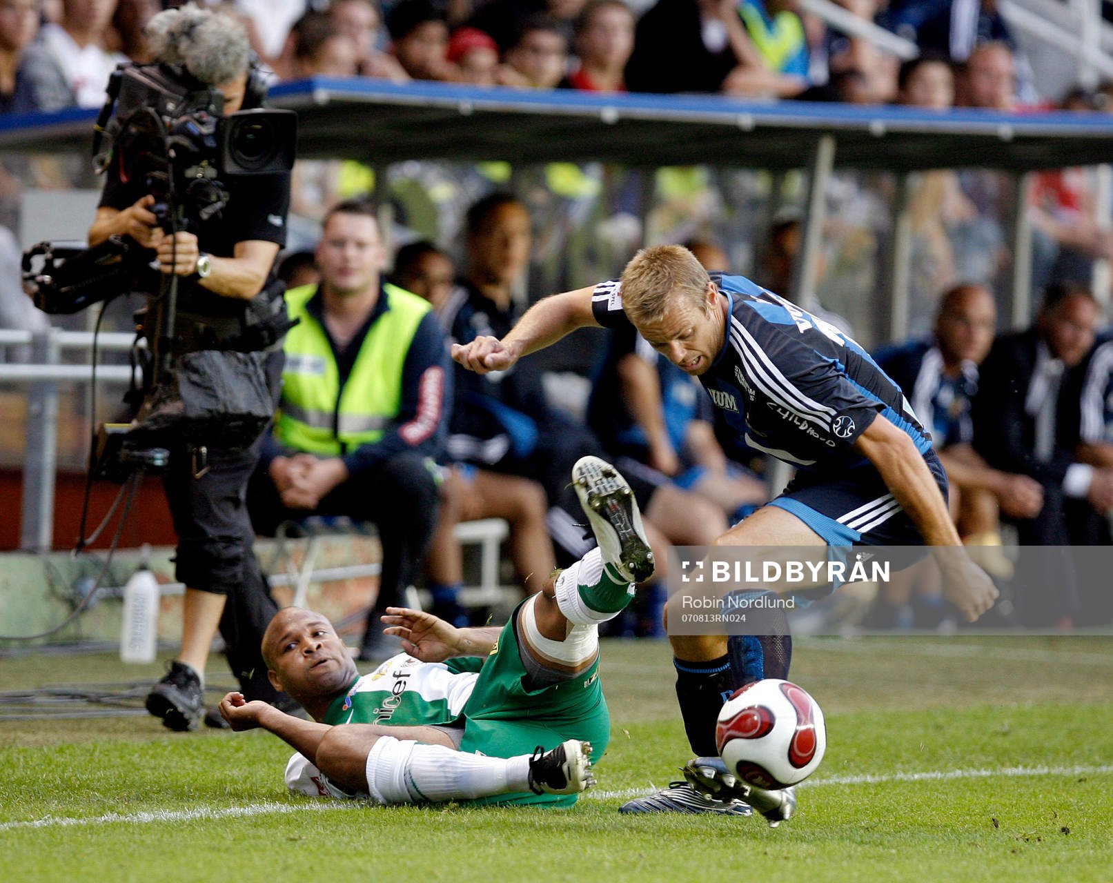 Christian Traore, Hammarby och Mattias Jonson, Djurgården