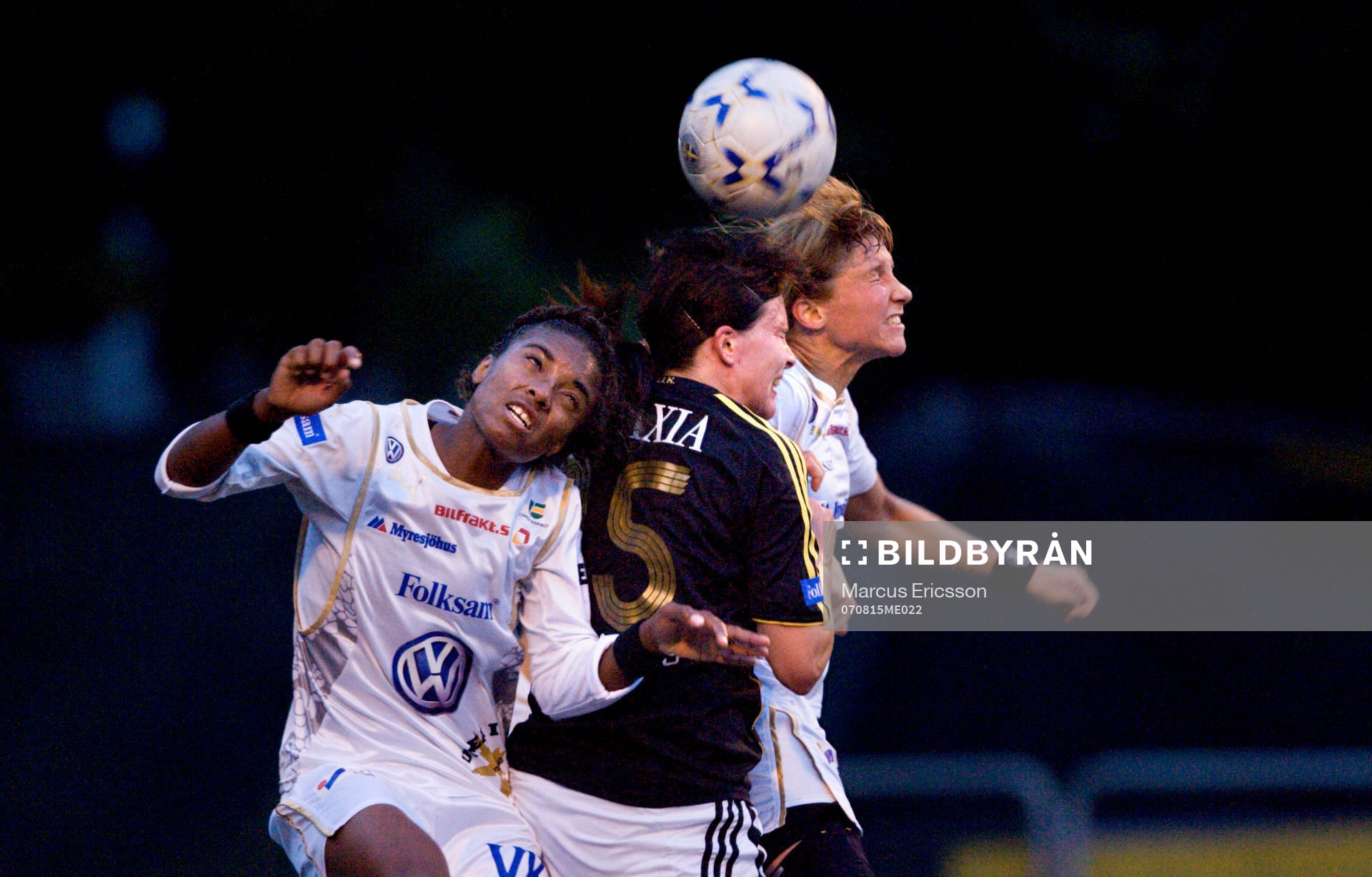 Elaine Moura, Umeå och Sanna Valkonen, AIK