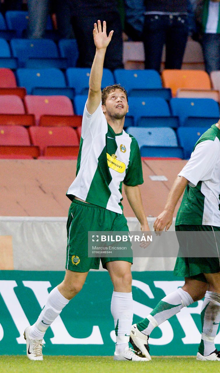Paulinho Guará, Hammarby, jubel