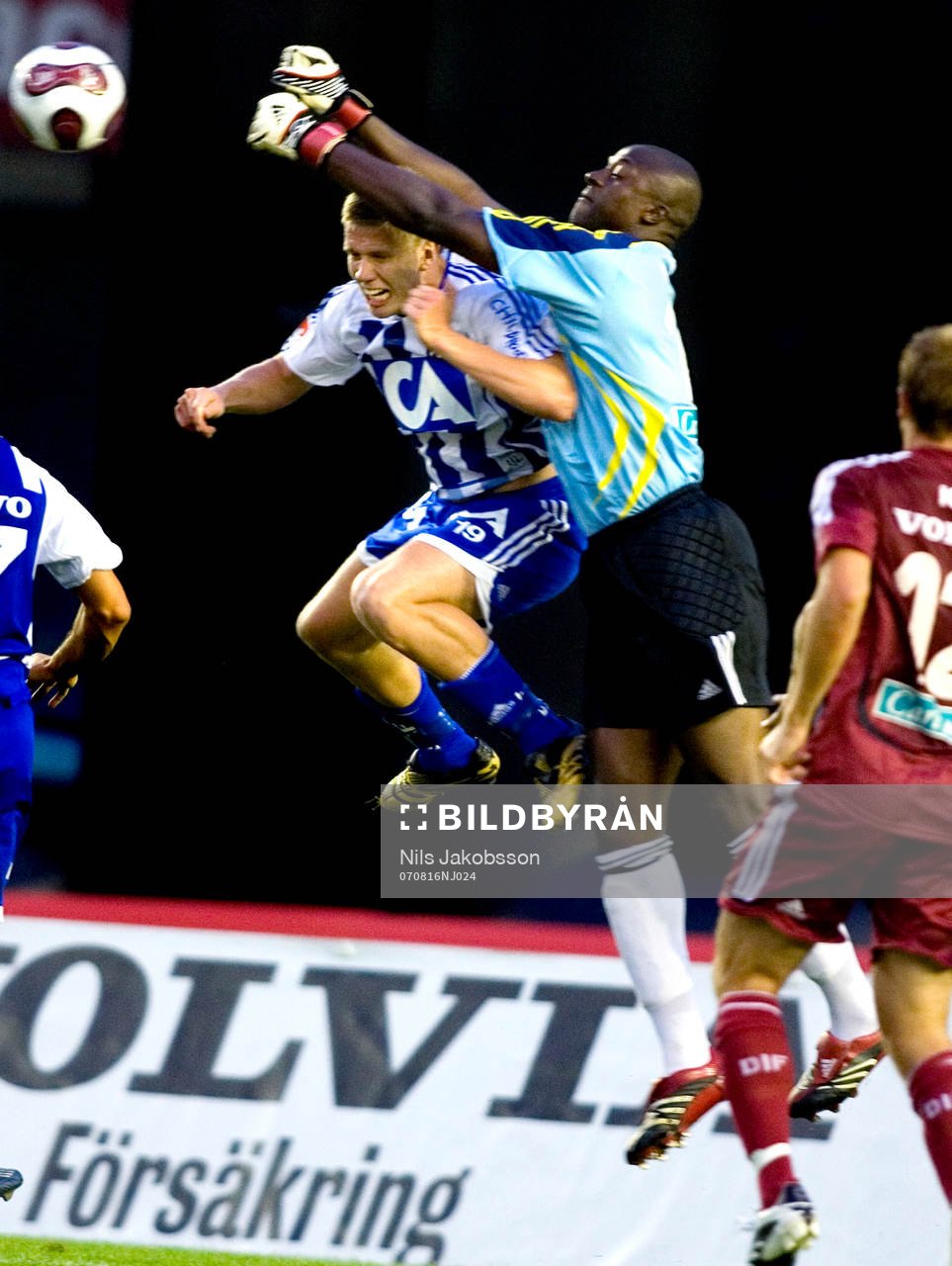 Pontus Wernbloom, IFK Göteborg, Pa Dembo Touray, målvakt,