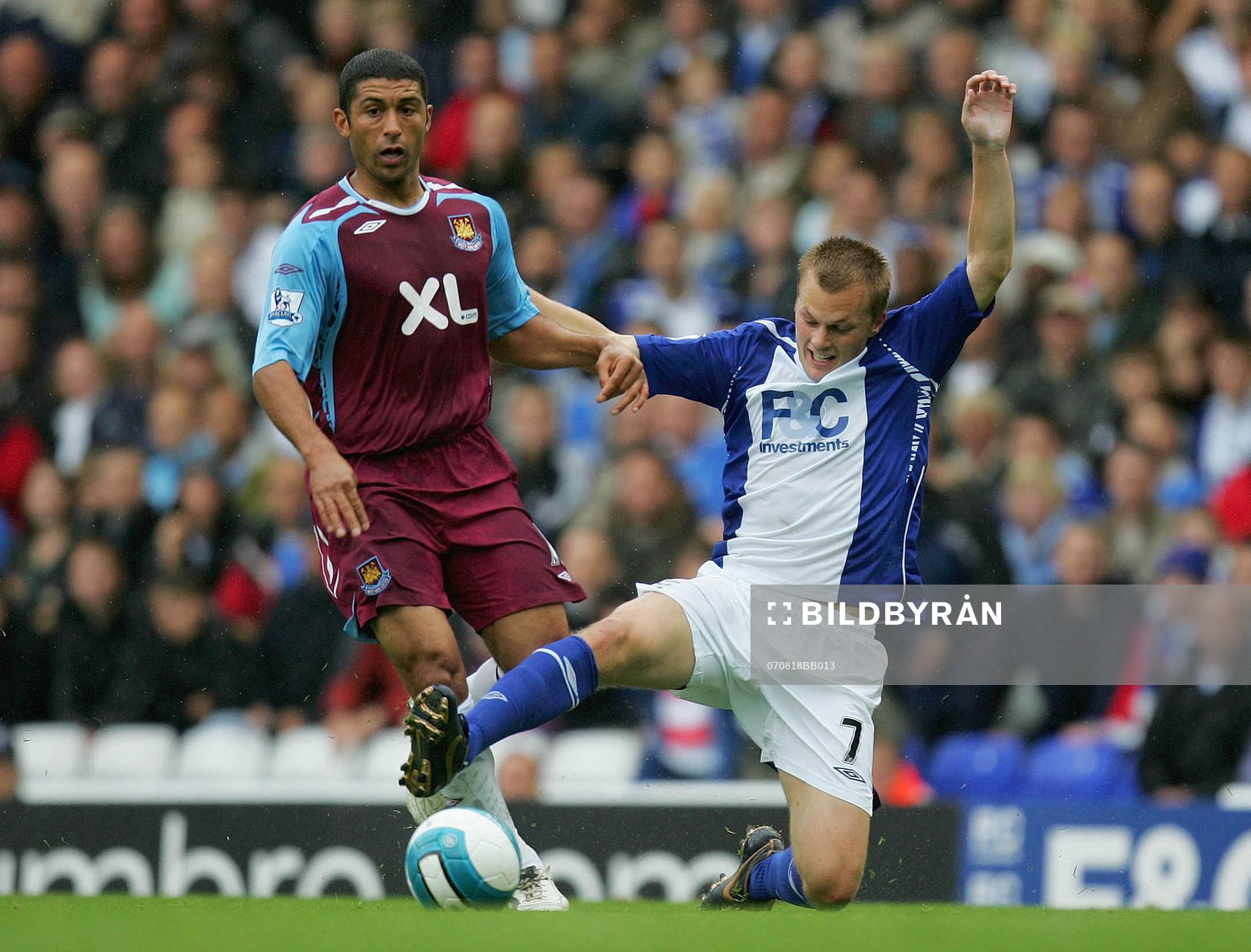  Sebastian Larsson, Birmingham och Hayden Mullins, West Ham