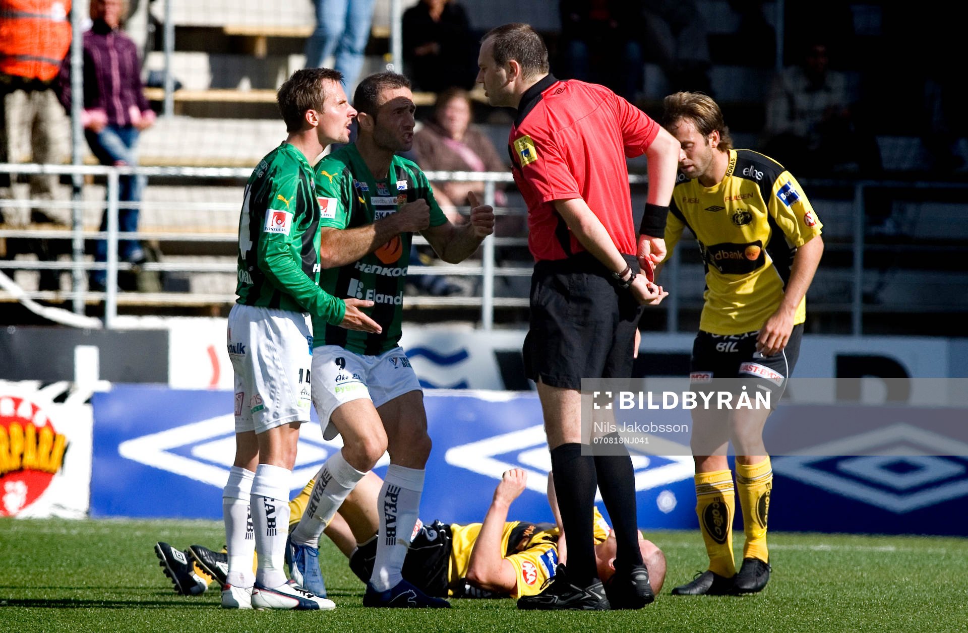 Daniel Nicklasson, GAIS och Andreas Augustsson, Elfsborg