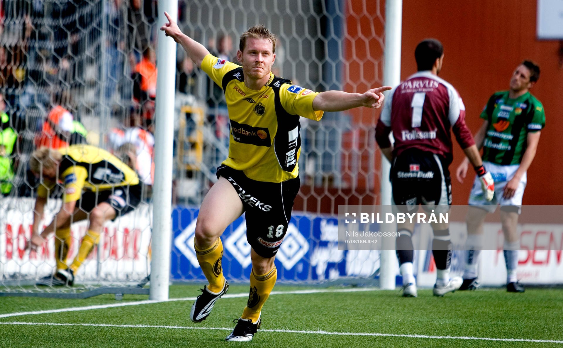 Fredrik Berglund, Elfsborg, jubel