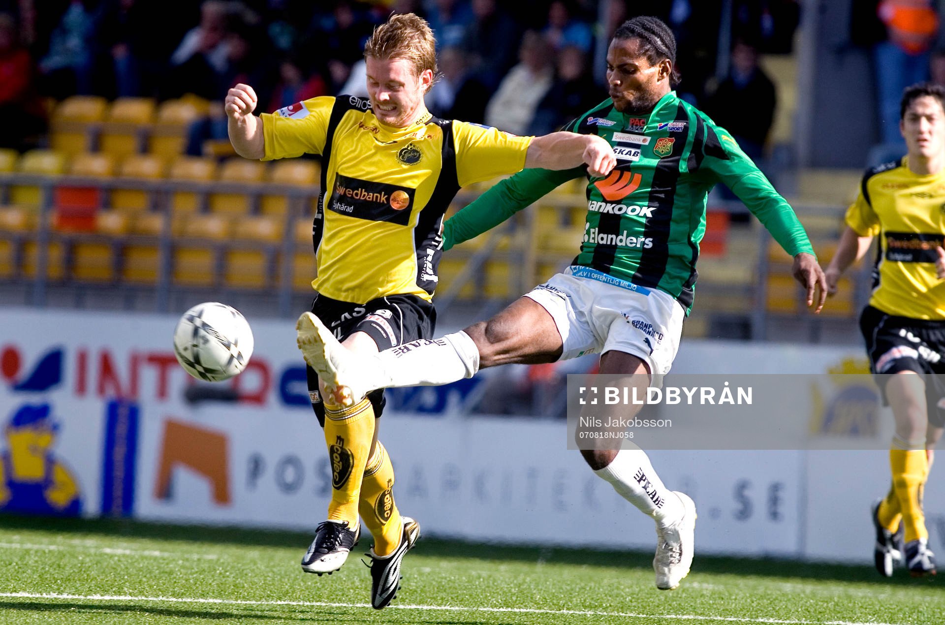 Fredrik Berglund, Elfsborg, Rickard Ekunde, GAIS