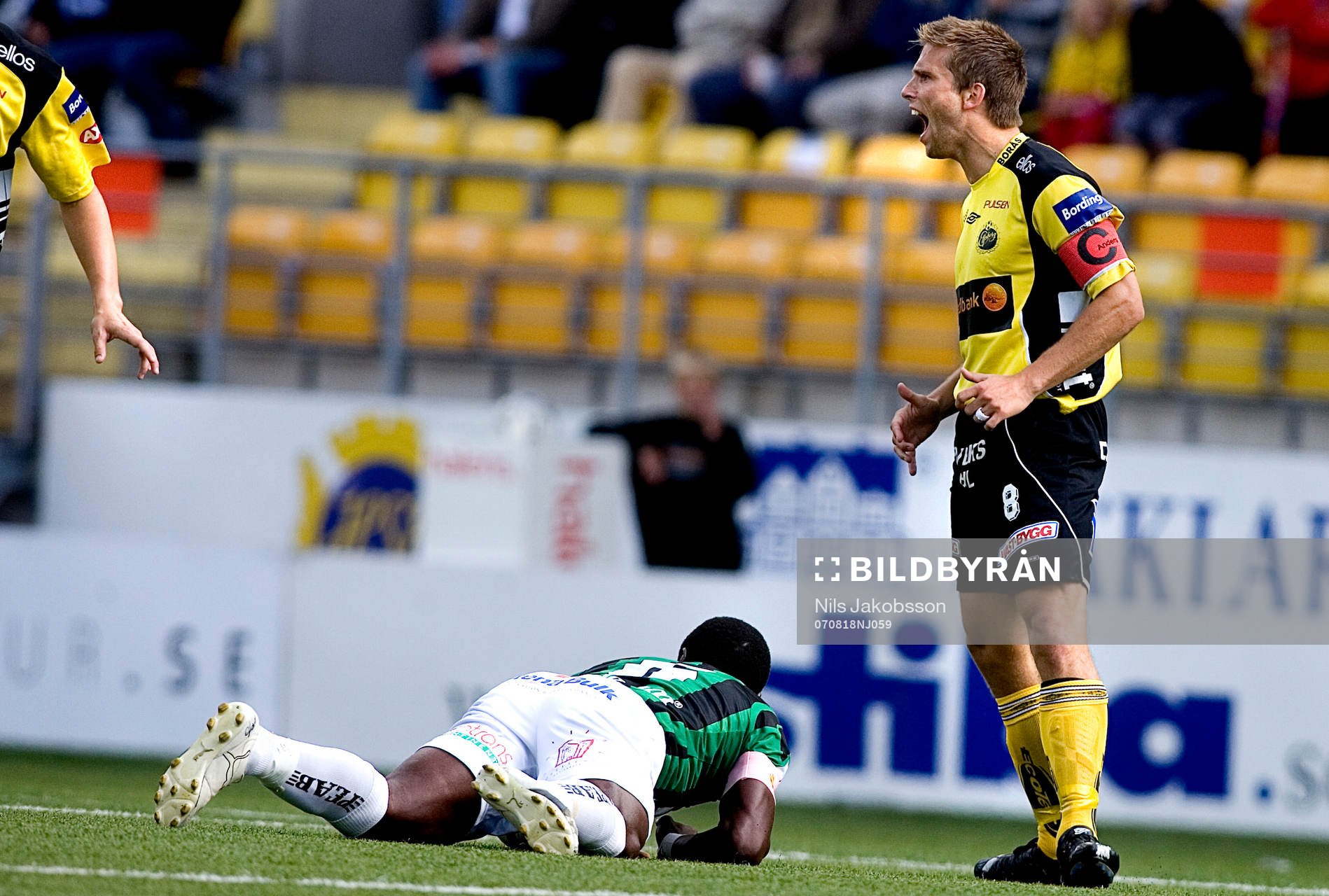 Ipke Ekong, GAIS och Anders Svensson, Elfsborg