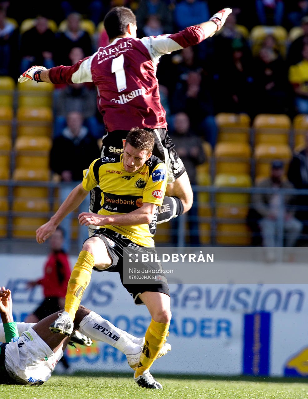 Dime Jankulovski, målvakt, GAIS, James Keene, Elfsborg