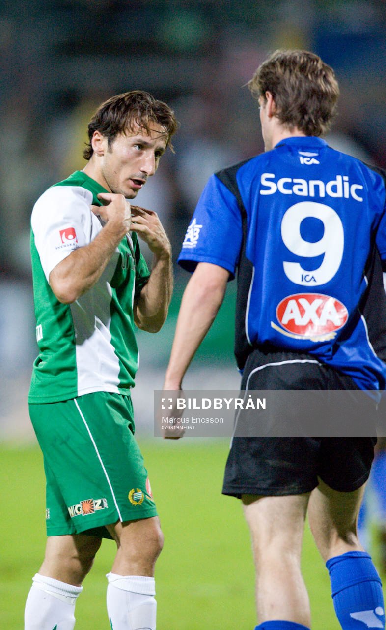 Louay Chanko, Hammarby och Emra Tahirovic, Halmstad