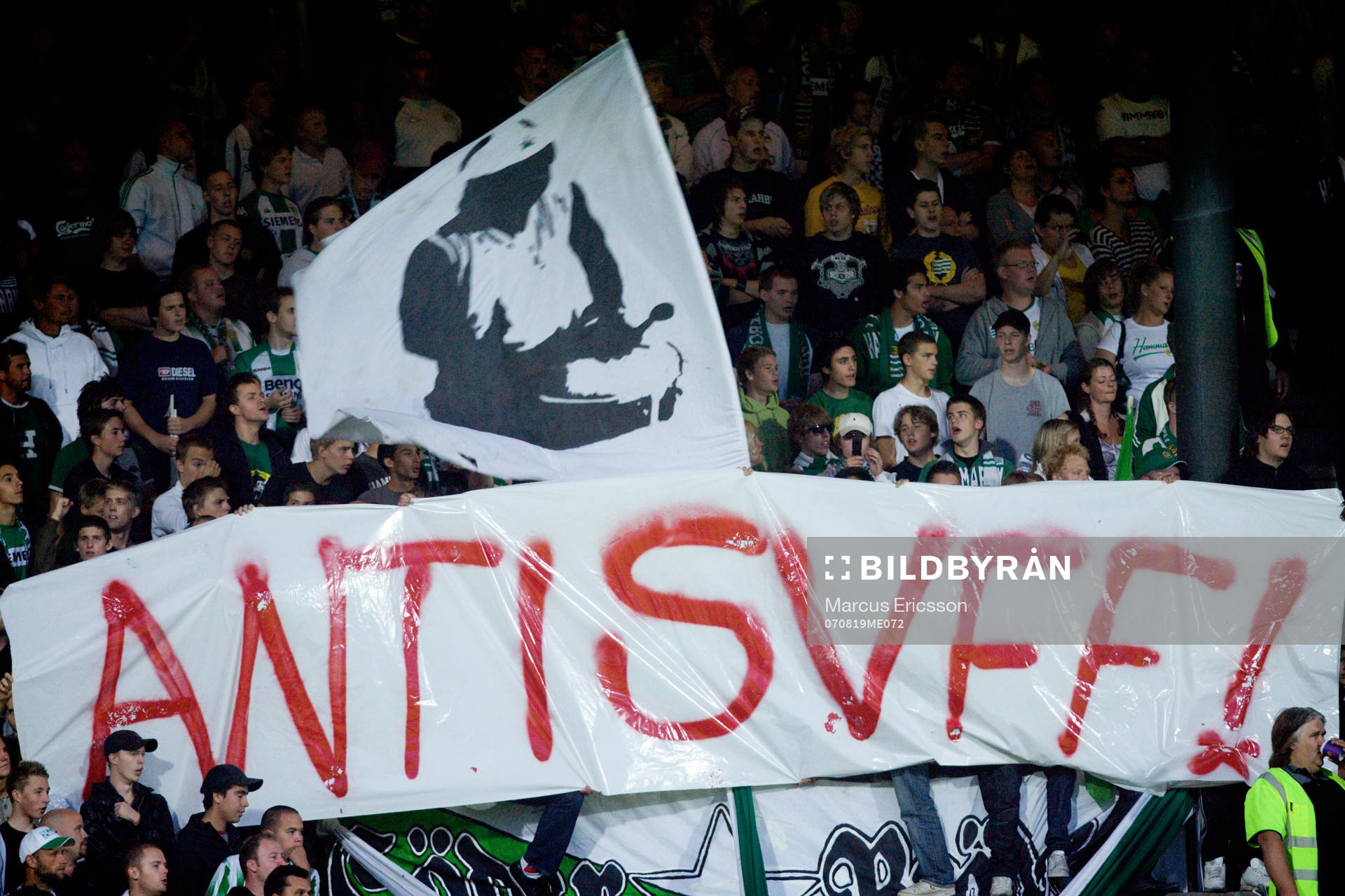 Hammarbyklacken,  banderoll