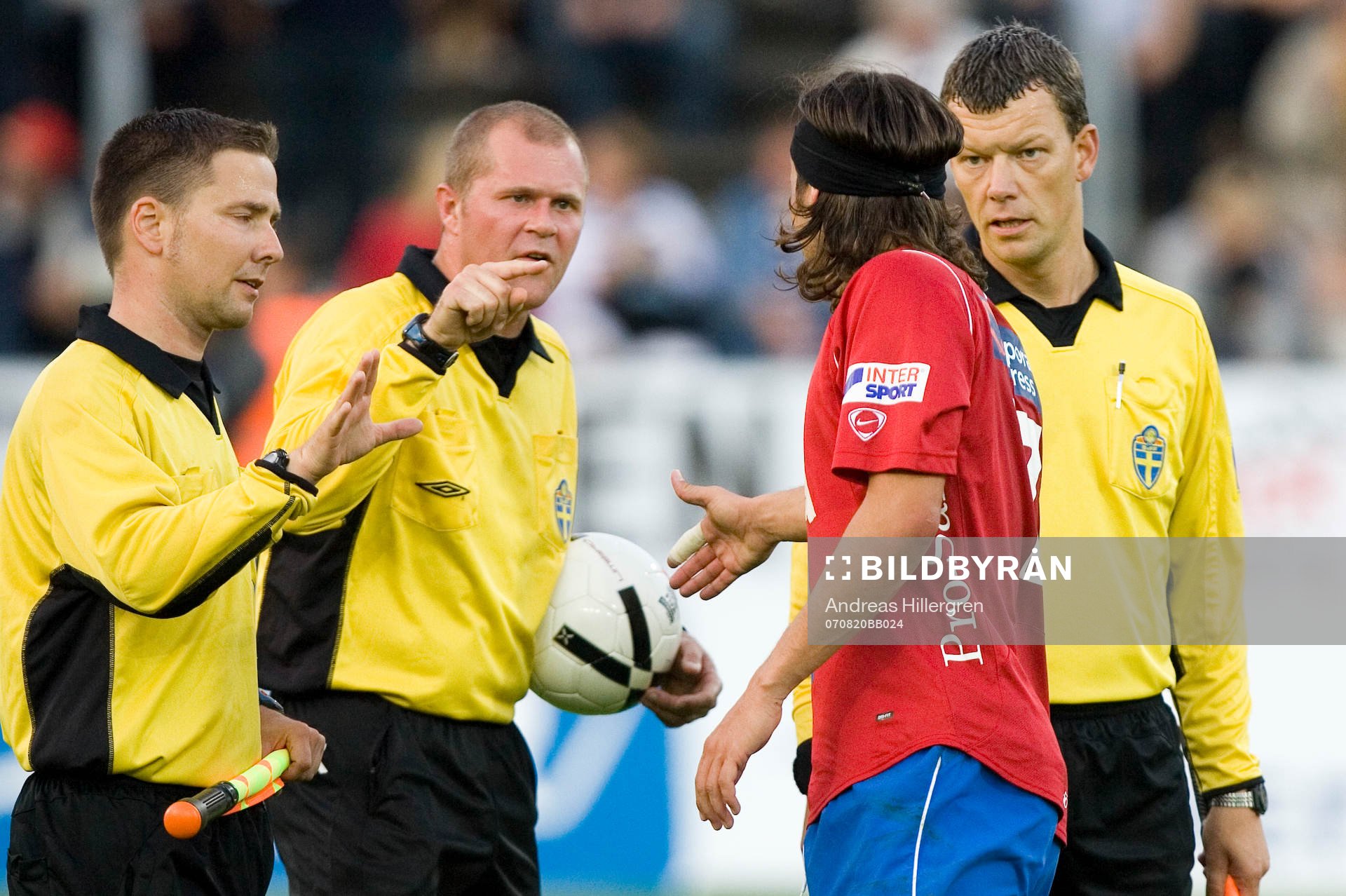 Mattias Nyman, domare och Pavel Zavadil