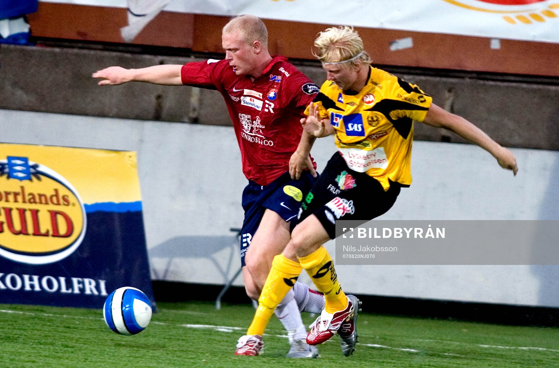 Ken Fagerberg, Örgryte och Tobias Johansson, Mjällby