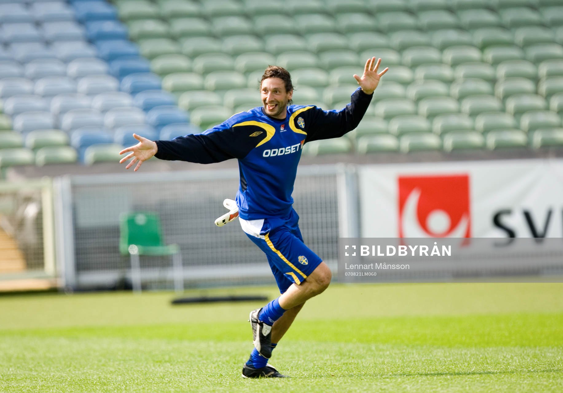 Rami Shabaan segerjublar dagen före match