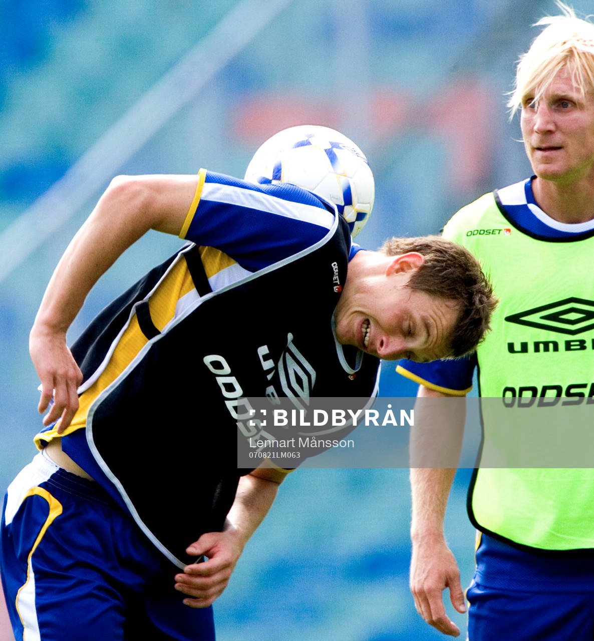 Kim Källström och Petter Hansson har skoj