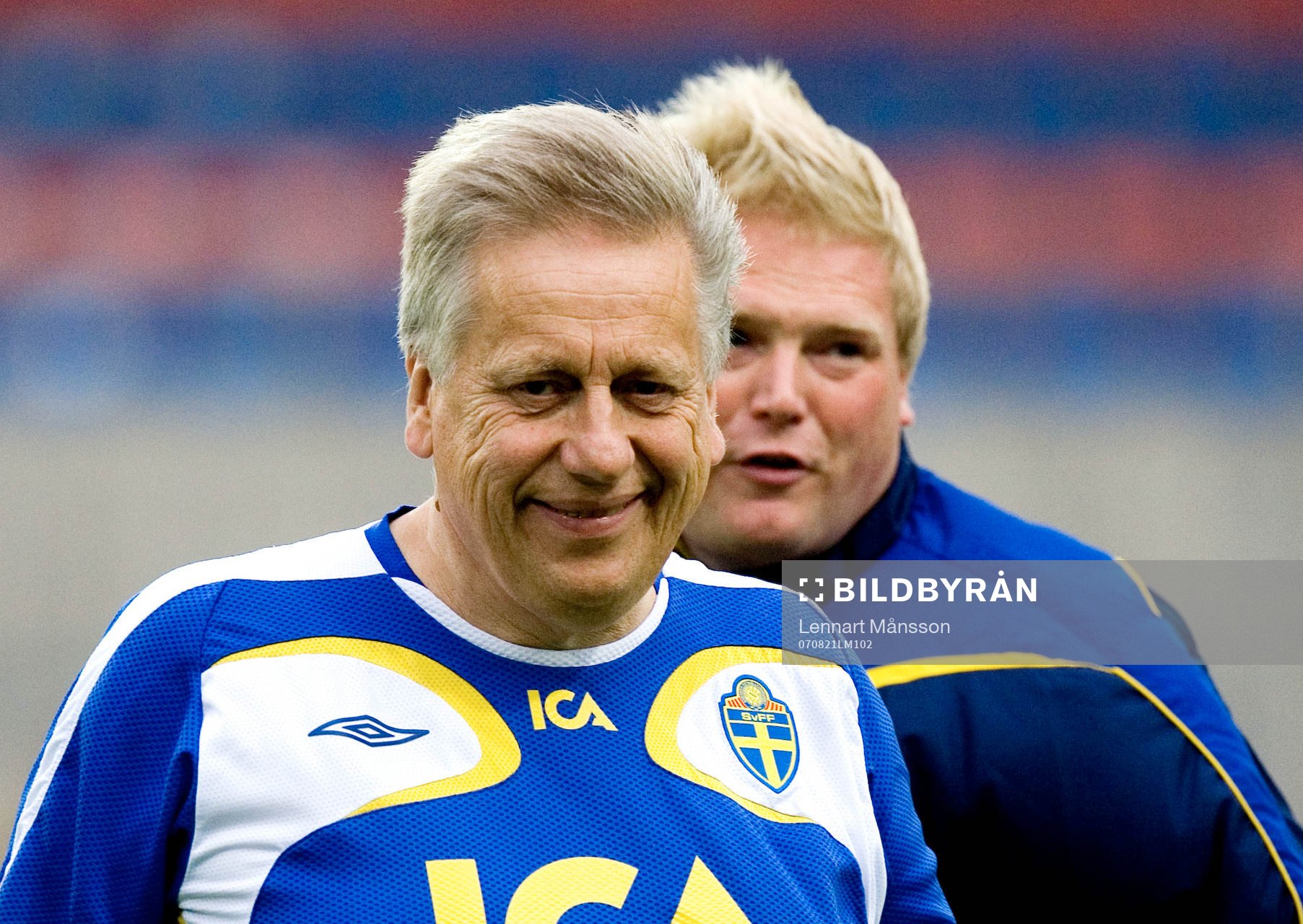 Tommy Söderberg och Jörgen Lennartsson, förbundskapten