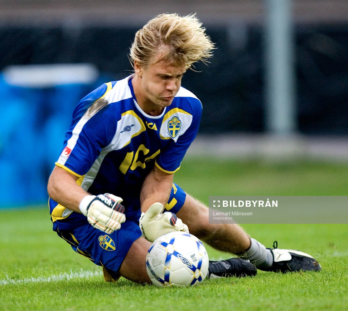 Johan Dahlin, målvakt