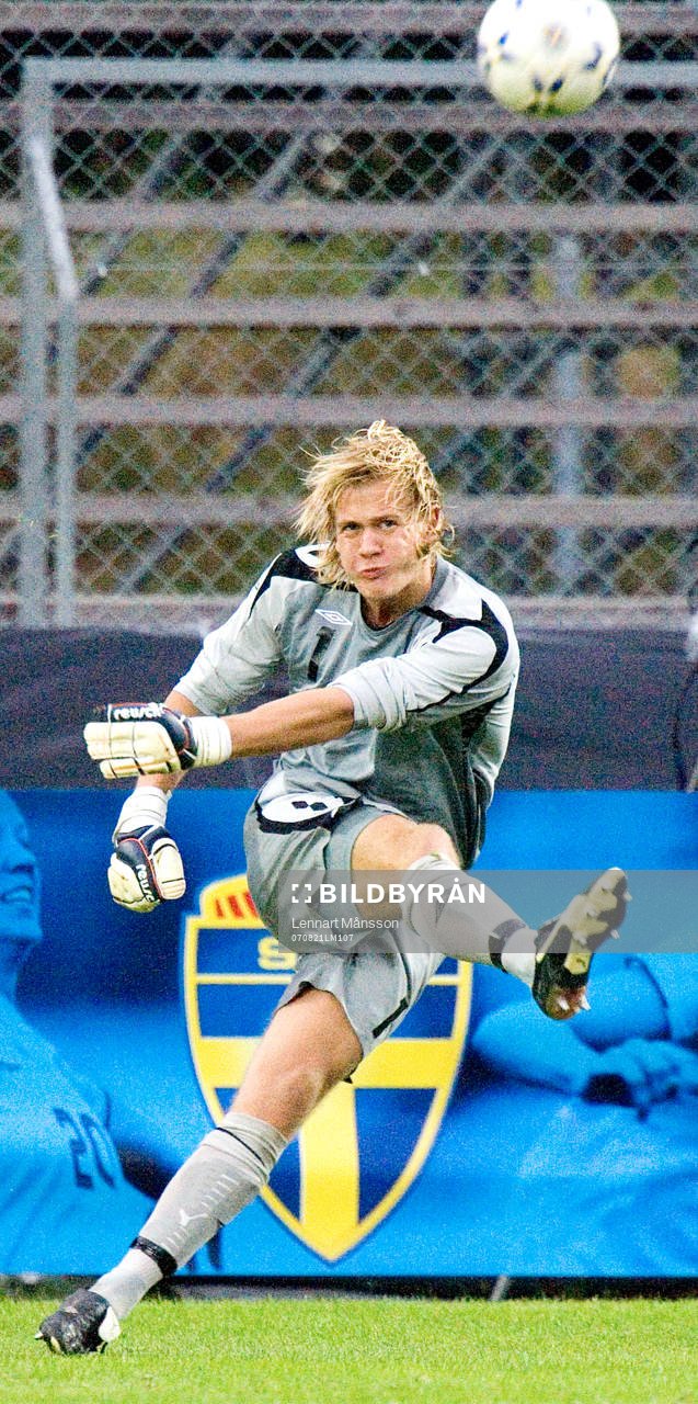 Johan Dahlin, målvakt