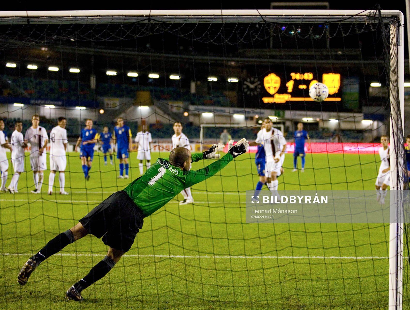 Tim Howard, målvakt, USA. Räddning. Mål