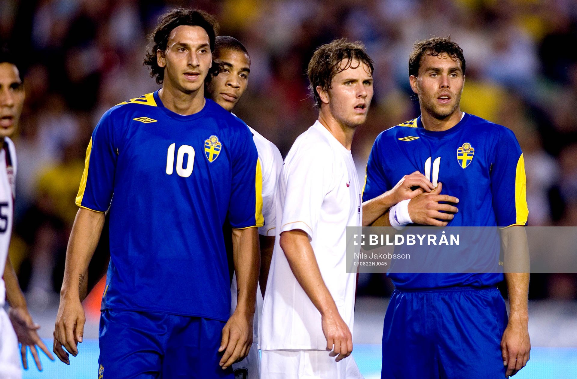 Zlatan Ibrahimovic, Johan Elmander, Sverige, Michael