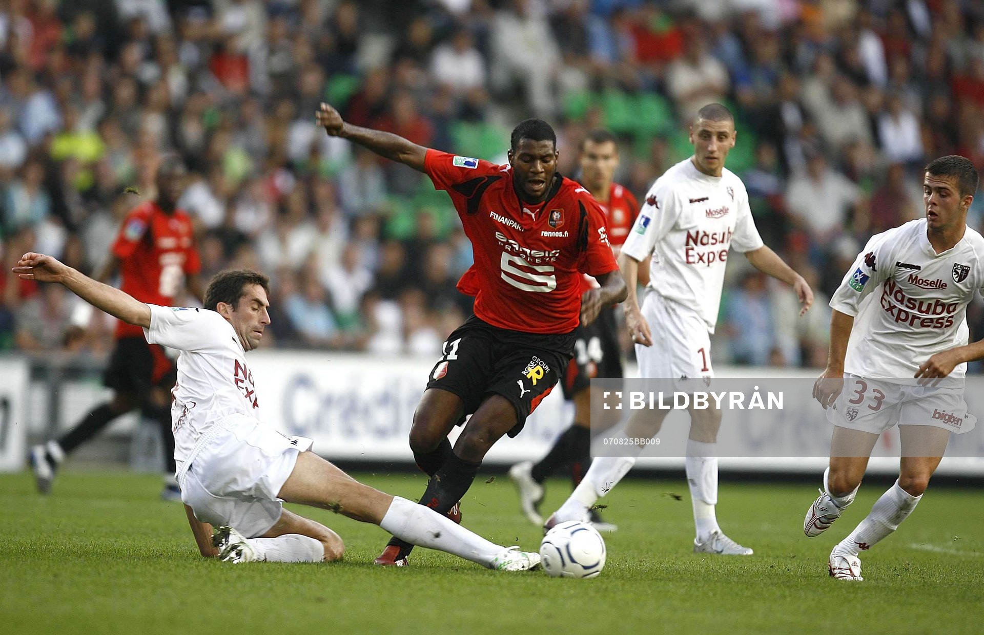 Fotboll, Franska ligan, Rennes - Metz