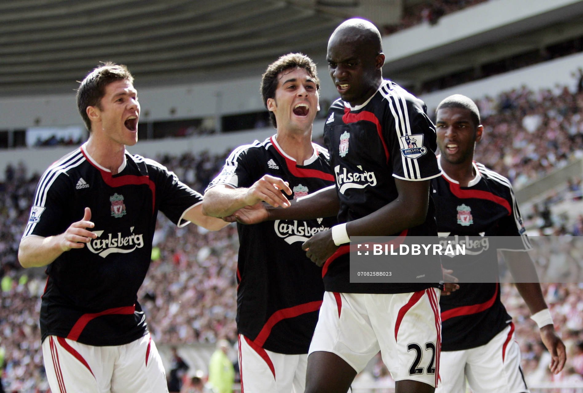 Momo Sissoko, Liverpool, jubel