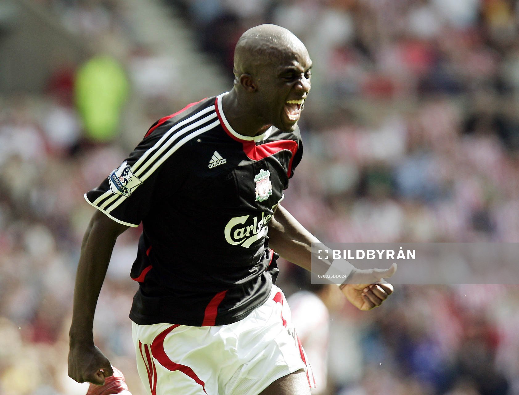  Momo Sissoko, Liverpool, jubel.