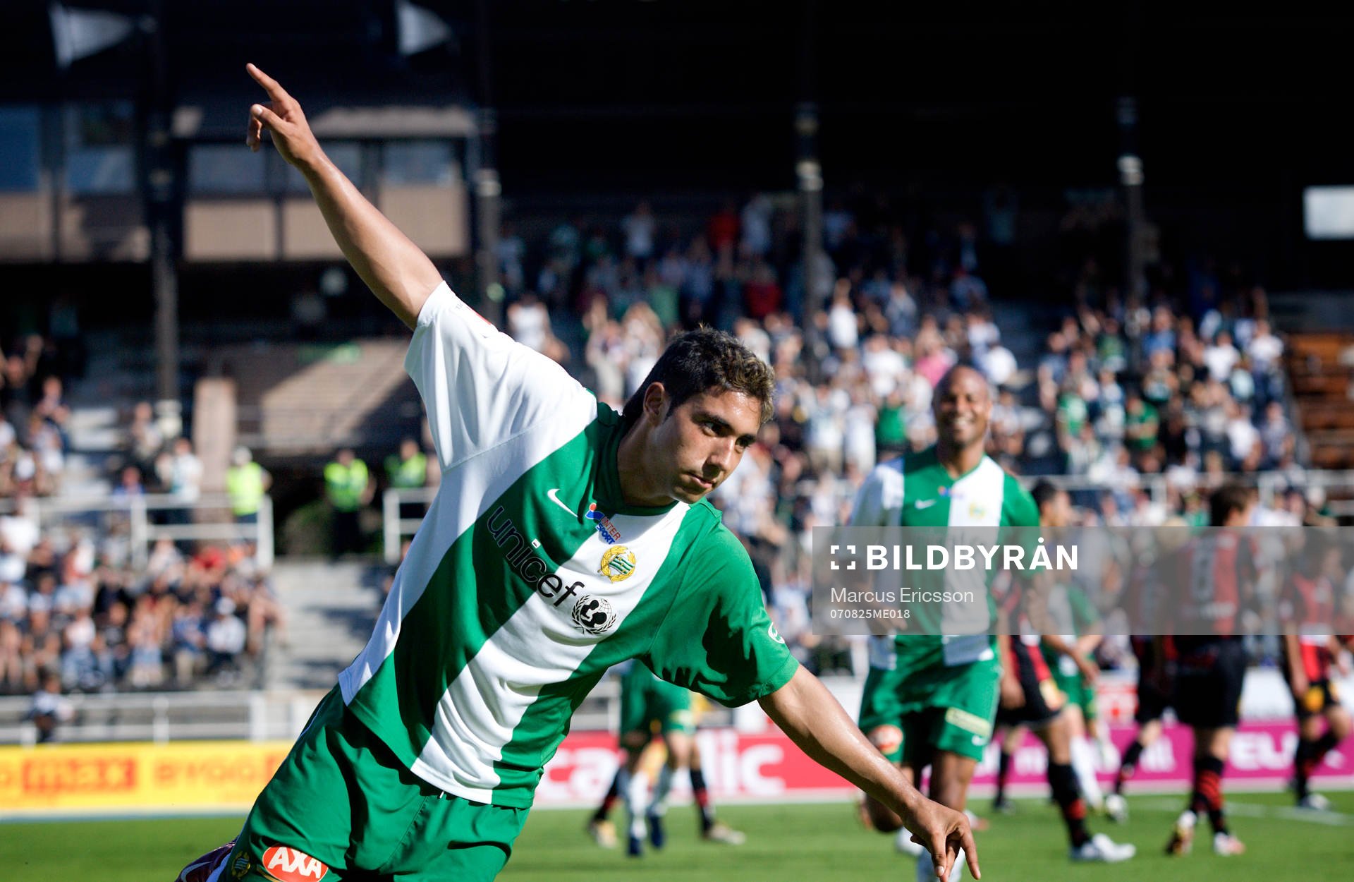 Sebastian Castro-Tello, Hammarby, jubel