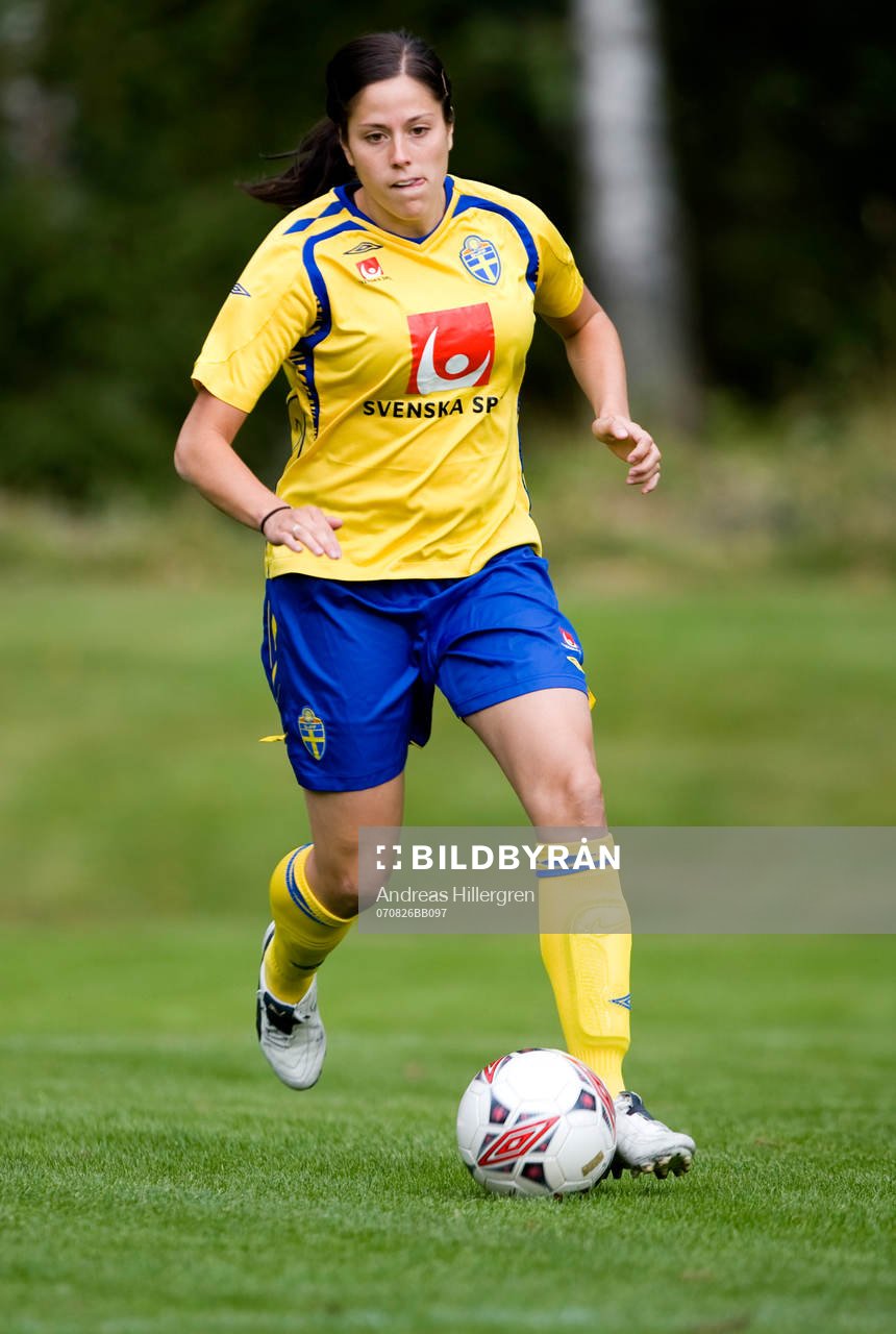 Fotboll, dam, Landslag, Sverige: Madeleine Edlund
