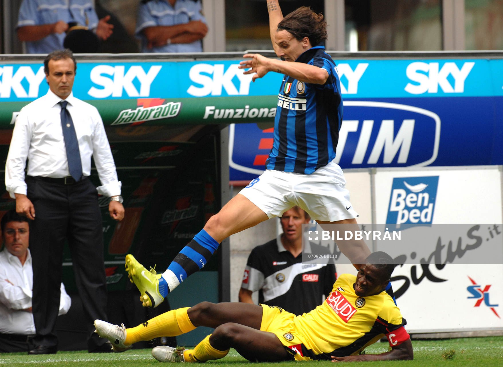 Zlatan Ibrahimovic och Zapata