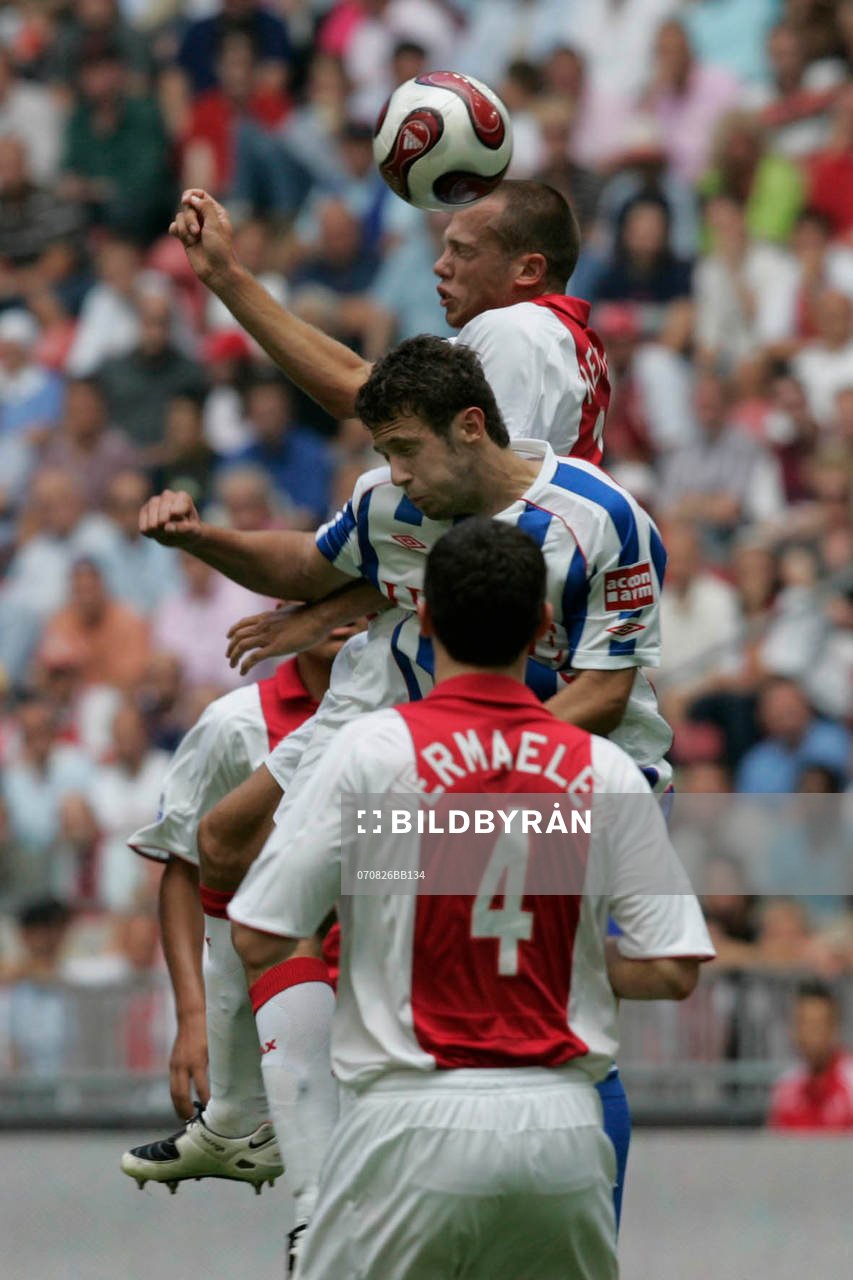 John Heittinga, Miralem Sulejmani och Thomas Vermaelen