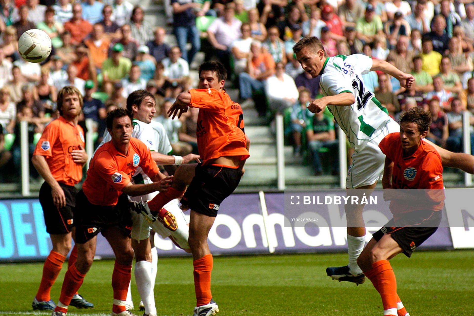 Fotboll, Holländsk liga, Groningen - Grafschaap