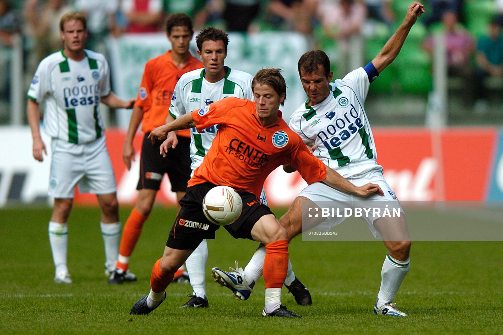 Fotboll, Holländsk liga, Groningen - Grafschaap