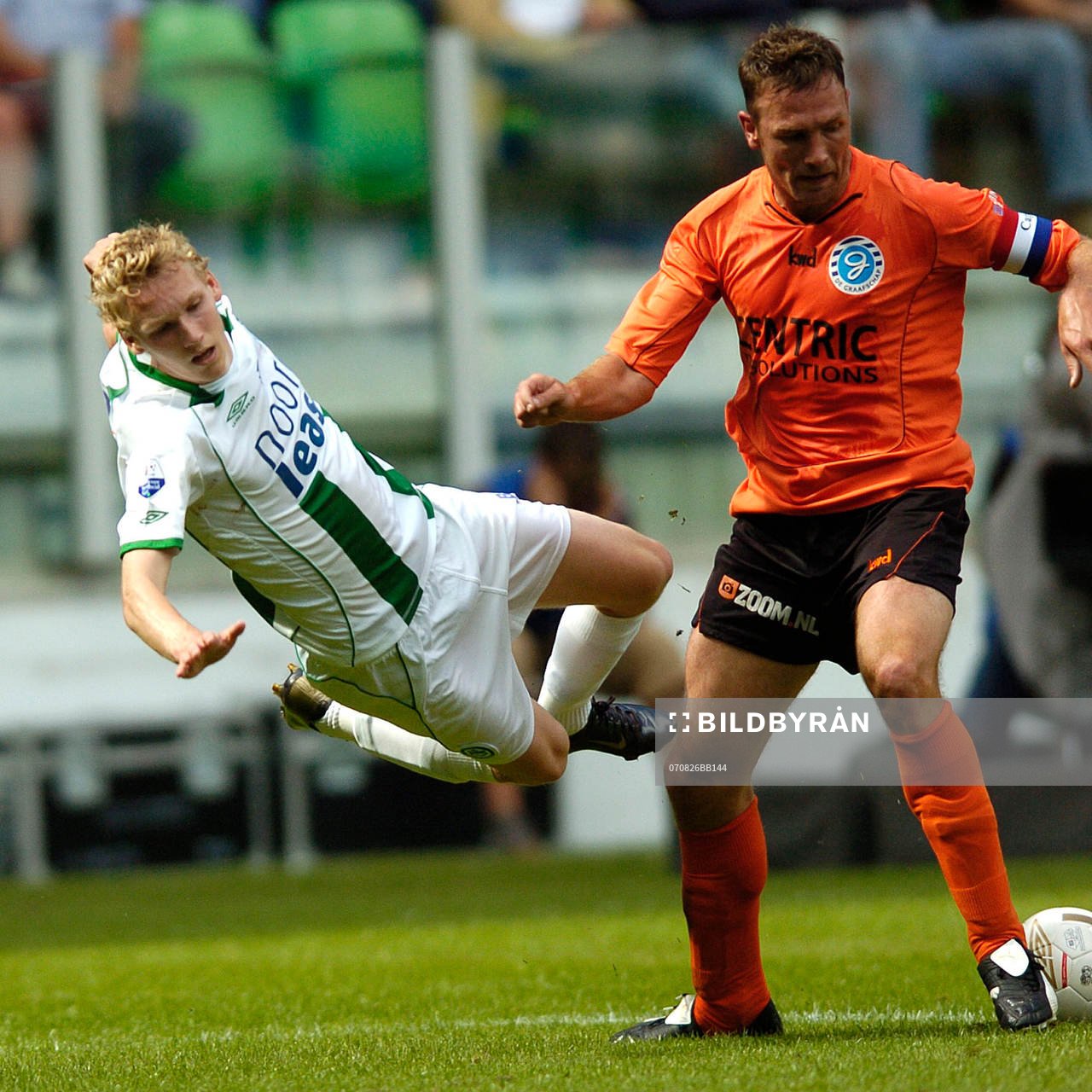 Fotboll, Holländsk liga, Groningen - Grafschaap