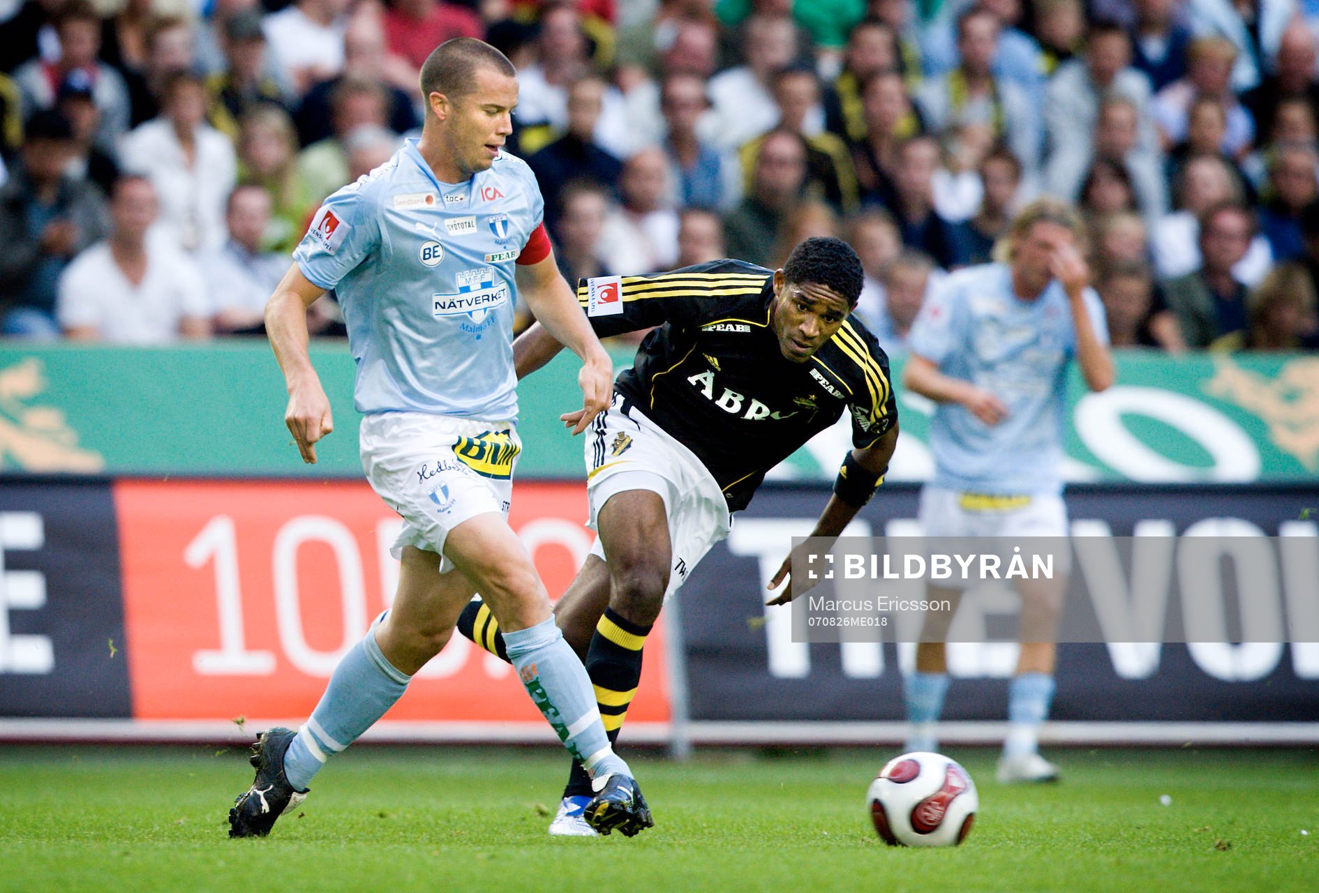 Daniel Andersson, Malmö FF, Khari Stephenson, AIK