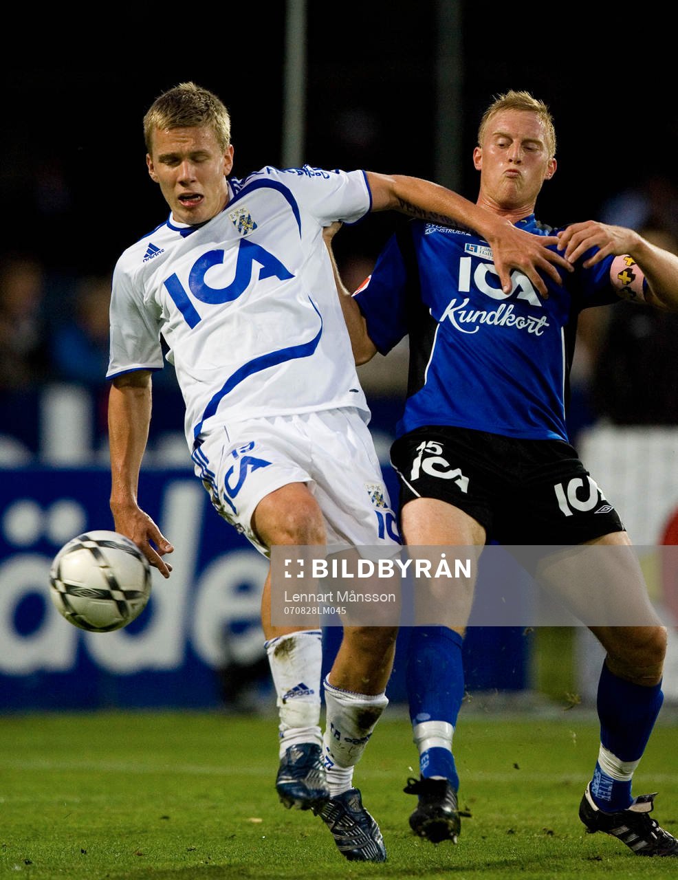 Pontus Wernbloom, Göteborg, och Peter Larsson, Halmstad