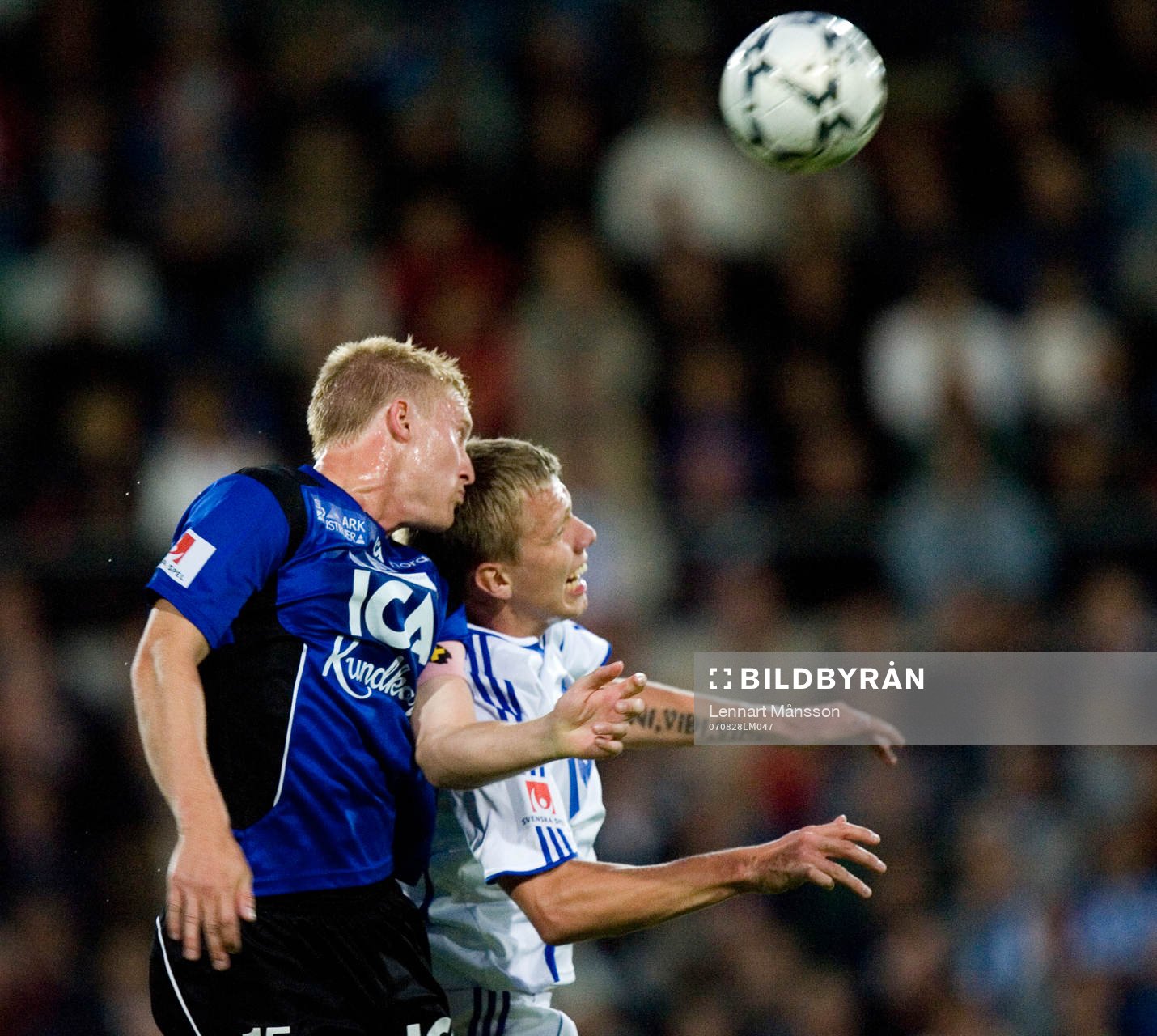 Pontus Wernbloom, Göteborg, och Peter Larsson, Halmstad