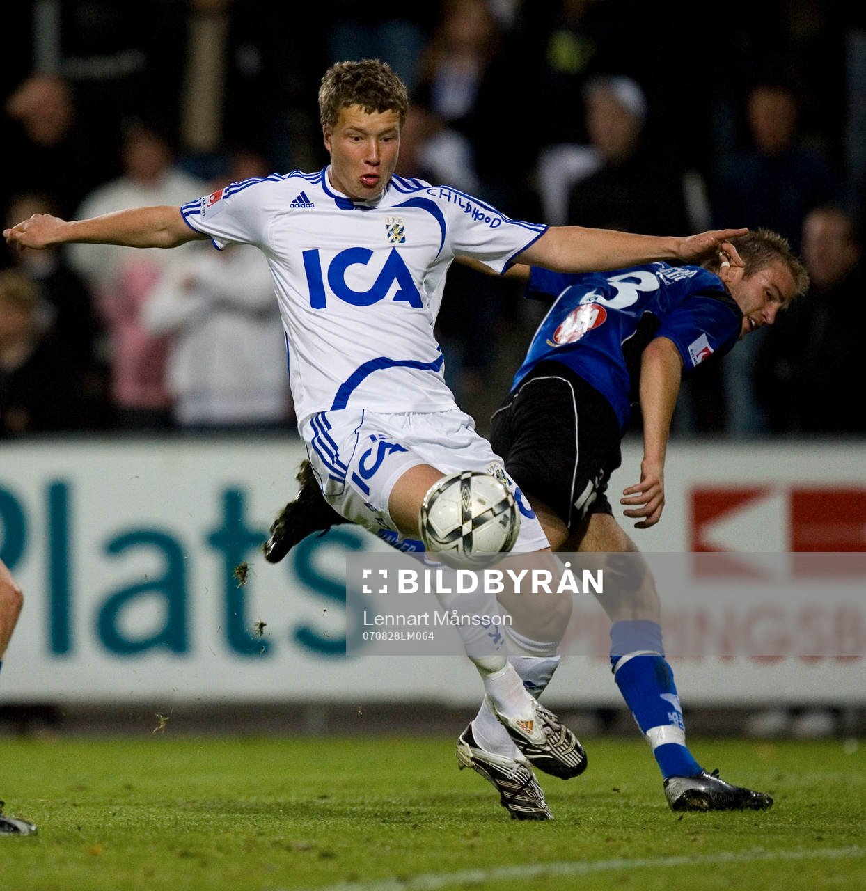 Jakob Johansson, Göteborg och Jesper Westerberg, Halmstad